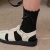 Big Ribbon Frill Socks_KSO260163