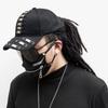 2026 Hip Hop Techwear Style Punk Rock Baseball Cap Men Street Casual Metal Decoration Functional Hat Niche Fashion Gorras