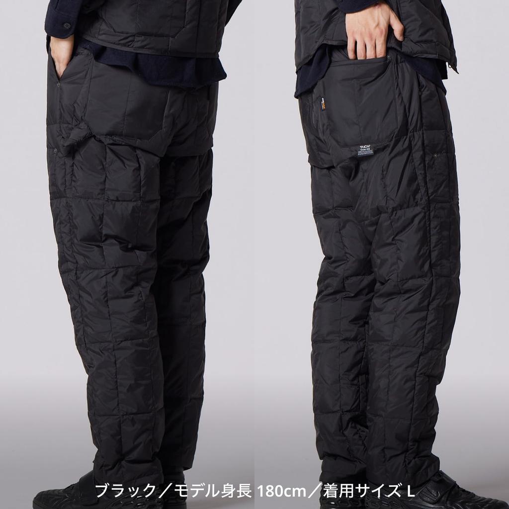 Taion Down Pants 136PTWK Dark Charcoal