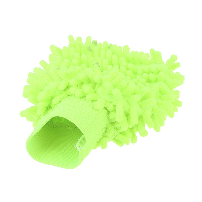 Ultrafine Fiber Chenille Microfiber Car Wash Glove Mitt Soft Mesh For Car Wash