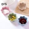 10Pcs Convenient Sauce Dish Stackable Practical Seasoning Plate Snack Serving Plate