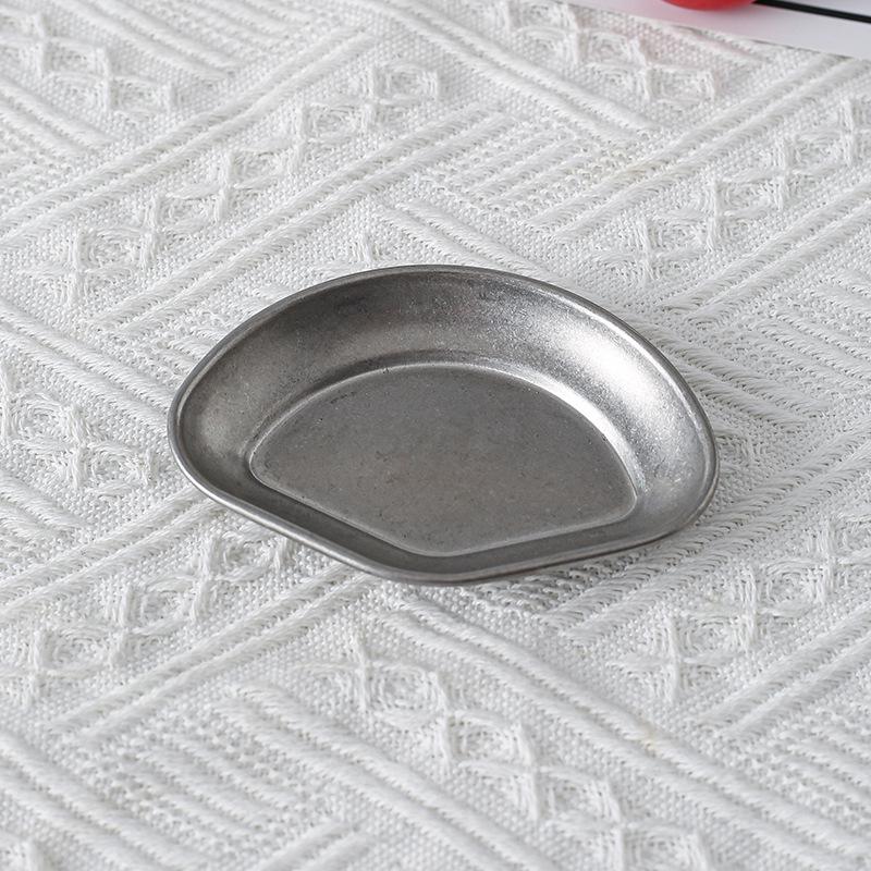 Koreanisches BBQ Edelstahl Würzteller für den Heim- und Gewerbegebrauch