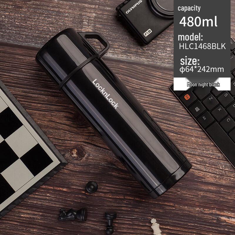 LOCK&LOCK LHC1468 Stainless Steel Insulated Water Bottle