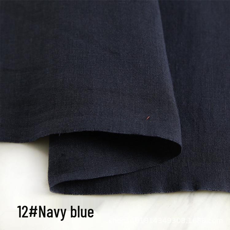 High-Quality Sand Washed Linen-Cotton Fabric for Summer Dresses & Pants