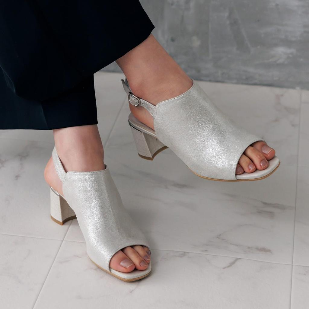 Himiko Blockabsatz Überzogen Silber 260 Sandalen/643203