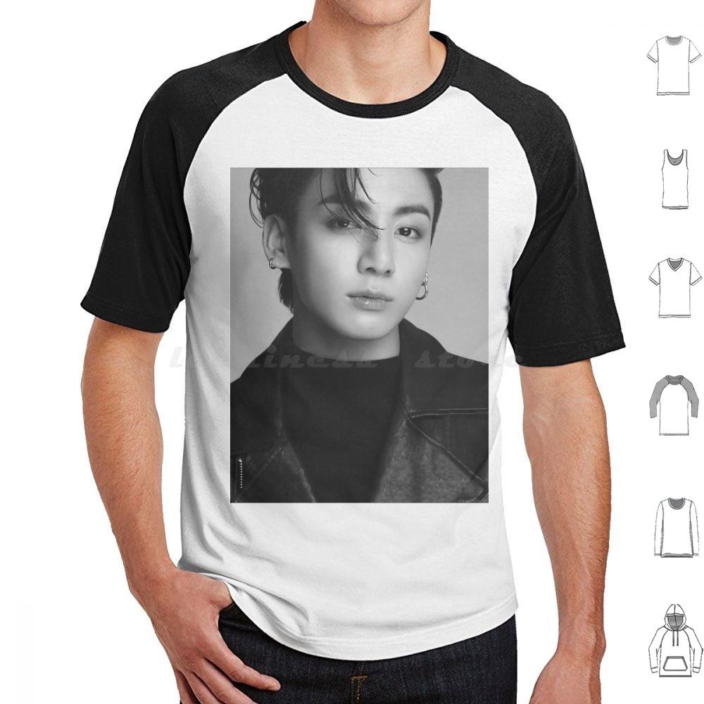 Jungkook T-Shirt Große Größe 100% Baumwolle Jungkook Suga Ästhetik Suga Namjoon Rm V Taehyung V Joonie Hobi Hoseok Jimin Jin