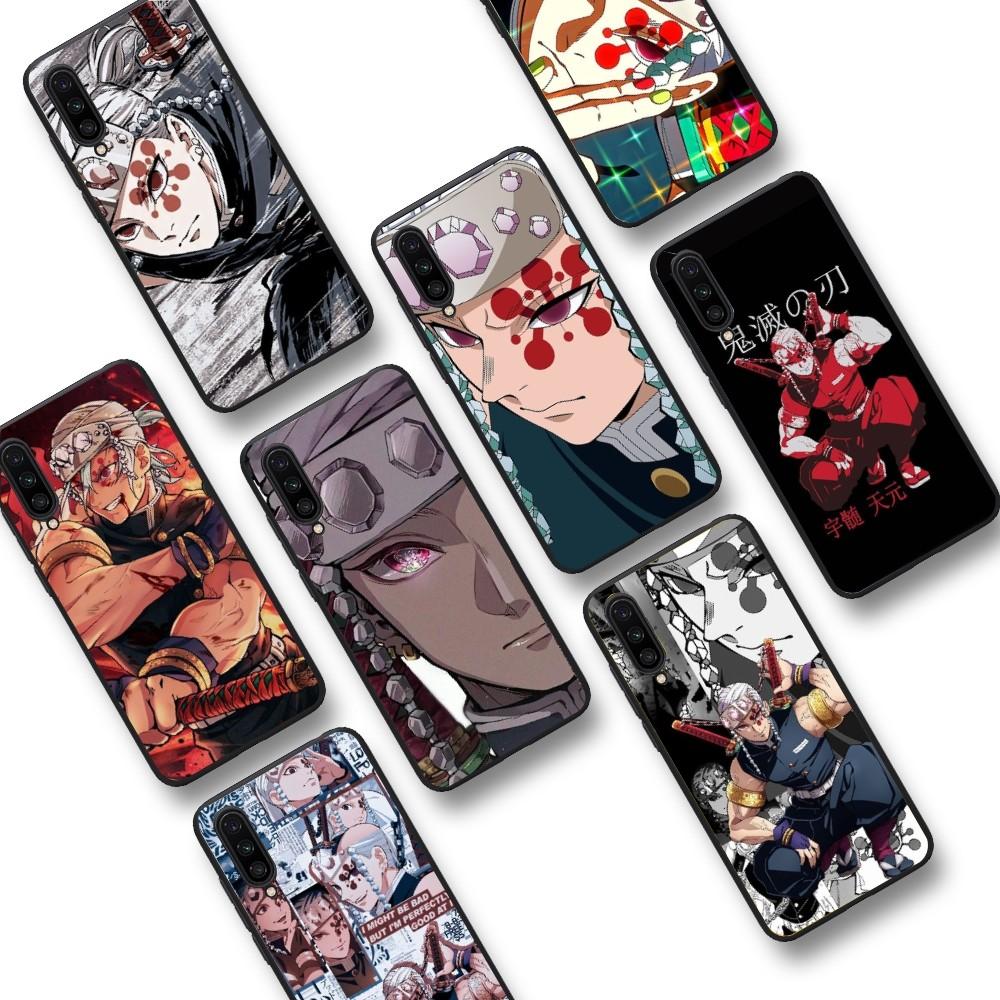 Demon Slayer Uzui Tengen Phone Case For Xiaomi Mi 5X 8 9 10 11 12 lite pro 10T PocoX3pro PocoM3 Note 10 pro lite