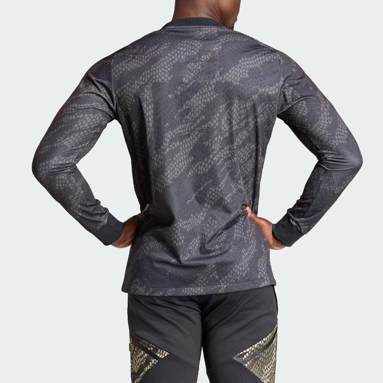 Adidas X Maharishi Arsenal Full Print Training Long Sleeve Football Shirt Men Tops Black IN4757