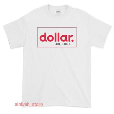 Nytt Dollar Rent A Car-logga Herr T-shirt Rolig USA Storlek S-XXL
