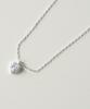 Alleun Silver 925 Cubic Heart Silver Necklace Mini