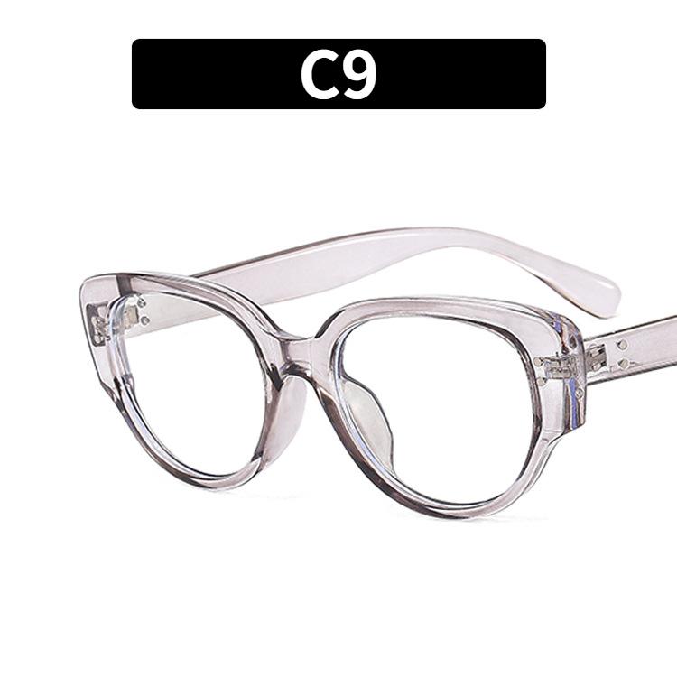 

Женские солнцезащитные очки «кошачий глаз» с уникальным дизайном, черно-белые шипы, стиль INS Hot Queen Fan