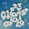 Xiyin Digital Birthday Candles for DIY Ice and Snow Theme Cake Decorations