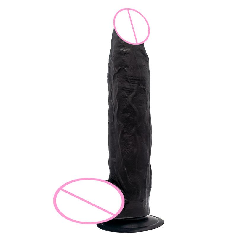Realistischer Dildo Übergroßer superdicker Simulationsdildo Saugnapf Manueller superlanger Dildo Sexspielzeug für Erwachsene