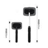 Windshield Cleaning Tool Extendable Car Glass Brush Microfiber Window Fog Removal Wand