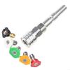 2025 New High Pressure Washer Adapter Foam Cannons Adapter for Nilfisk KEW Cleaner Converter 1/4in Quick with Nozzle