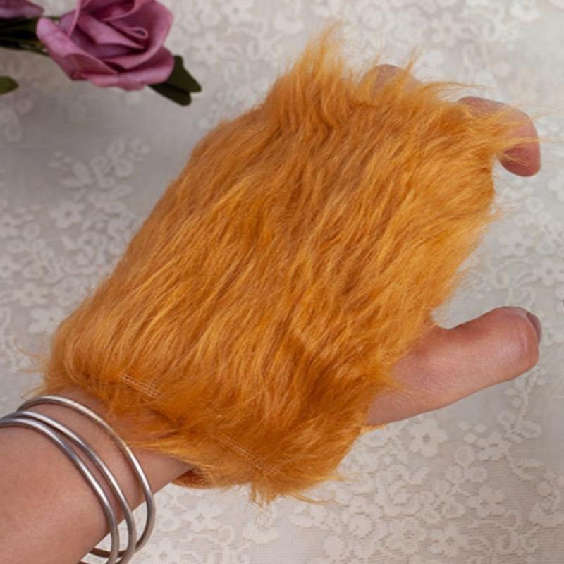 Animal Ears Headband Bowtie Tail Tutu Glove Plush Lion Costume Birthday Party Christmas Halloween Cosplay Costumes Props