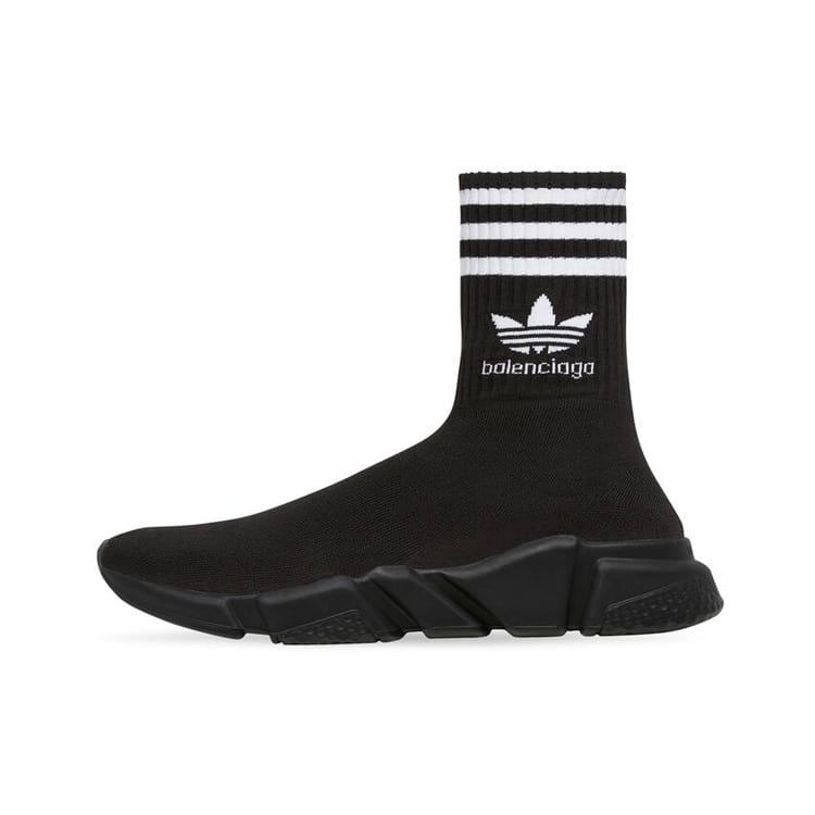 Balenciaga X Adidas Speed Trainer Black