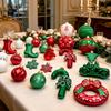 Christmas Balls Ornaments Xmas Tree Decorations Home Indoor Holiday Party Decor Navidad New Year Gift Supplies