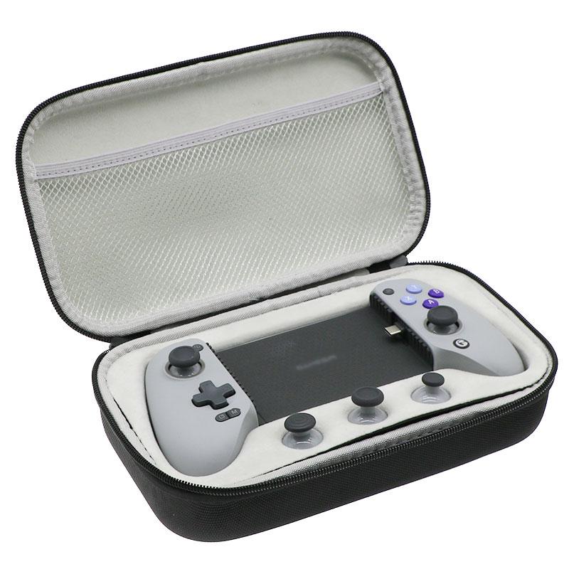 For Gamesir G8/G8 Plus Game Controller Storage Bag EVA Hard Carrying Case with Mesh Pocket Anti-Scratch Travel Protective Case