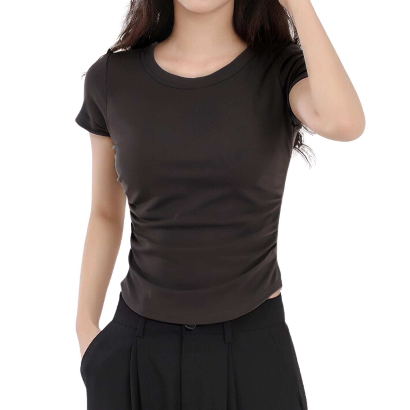 

Йога-бра Однотонная Домашняя одежда [machikaada] Одежда, Топ, Топ, Футболка, Ночная одежда, Нижнее белье, Пижама, Беспроводной, Простой, Цветной, Стильный, Удобный, Мягкий,