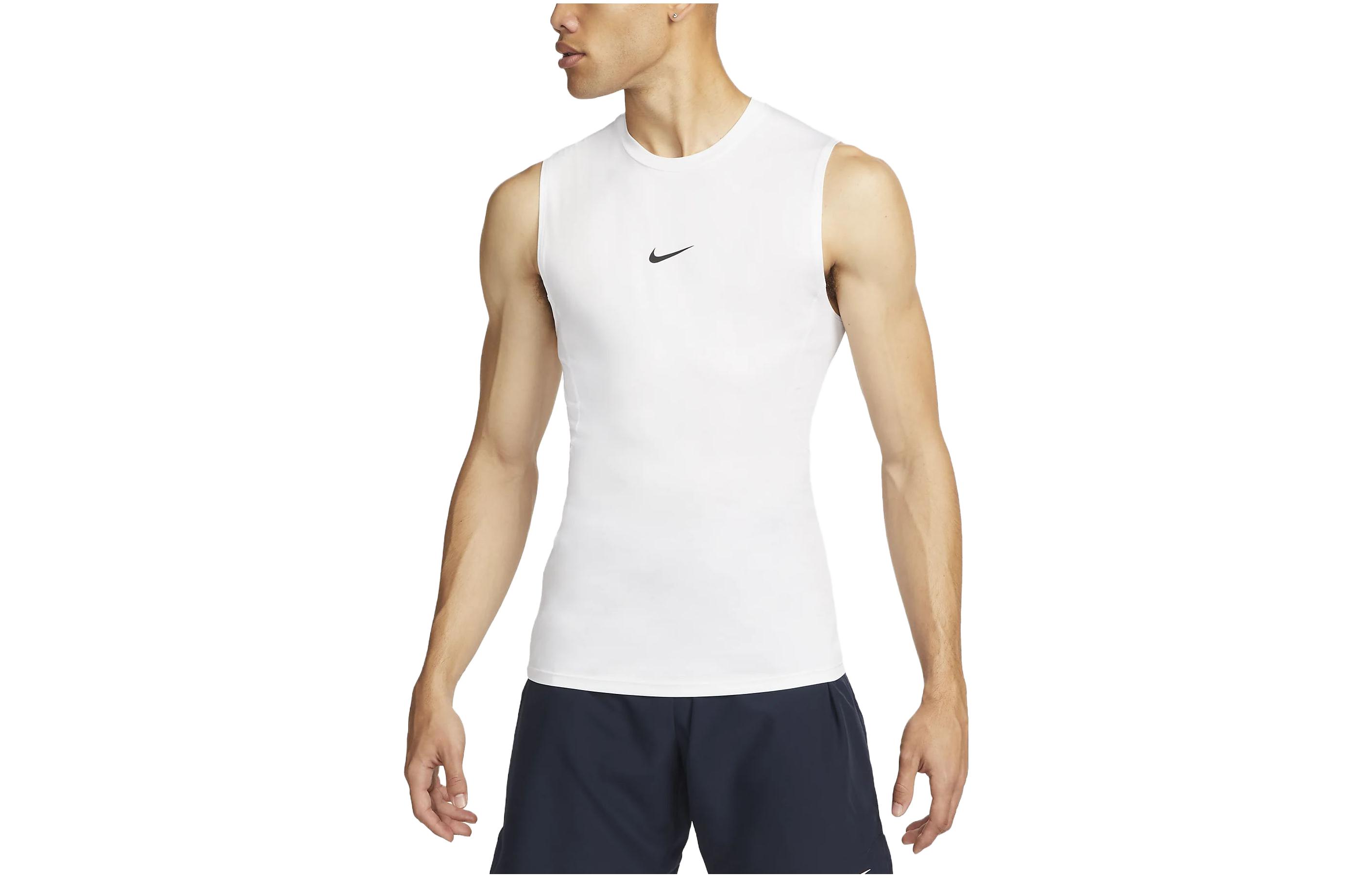Nike Pro Men s Dri-FIT Tight Sleeveless Fitness Top FB7914-100 L