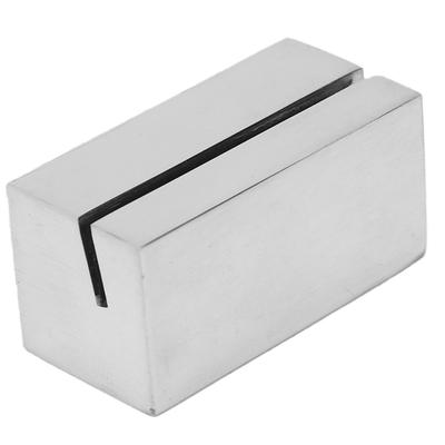 Table Number Holder Stainless Steel Solid Place Card Menu Holder for Wedding Party Restaurant Silver