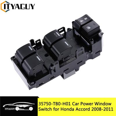 35750-TB0-H01 35750TB0H01 Electric Power Window Control Switch Button for Honda Accord 2008 -2012 35750-TBD-H13 Car Accessories