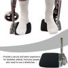 Wheelchair Footrest Cover Leg Pad Replacement Wheelchair Footrest Cover Universal Wheelchair Part Anti-Slip Foot Protection Pad
