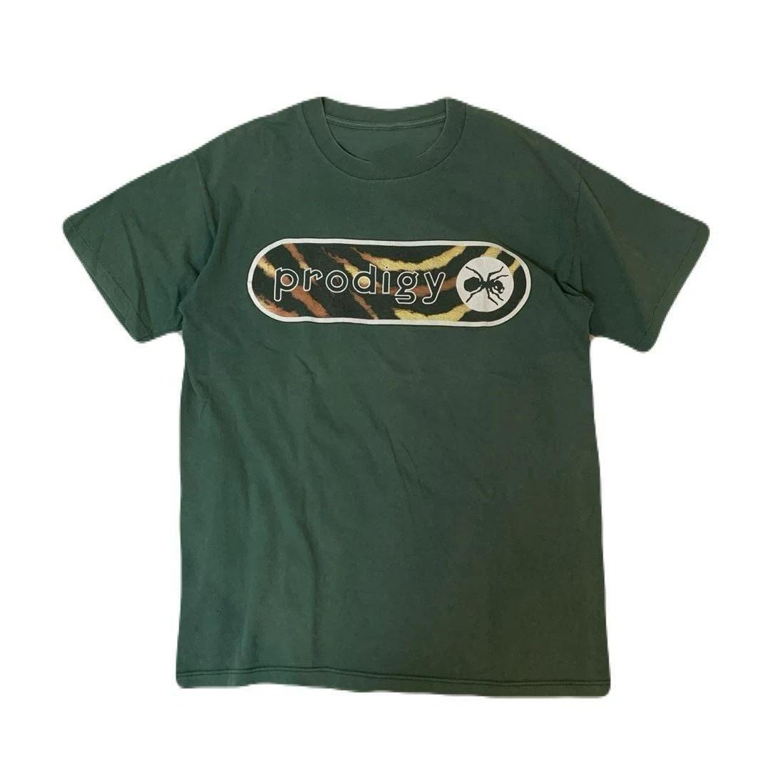 The Prodigy band logo Forest Green short sleeve T shirt Sizes S-4XL S