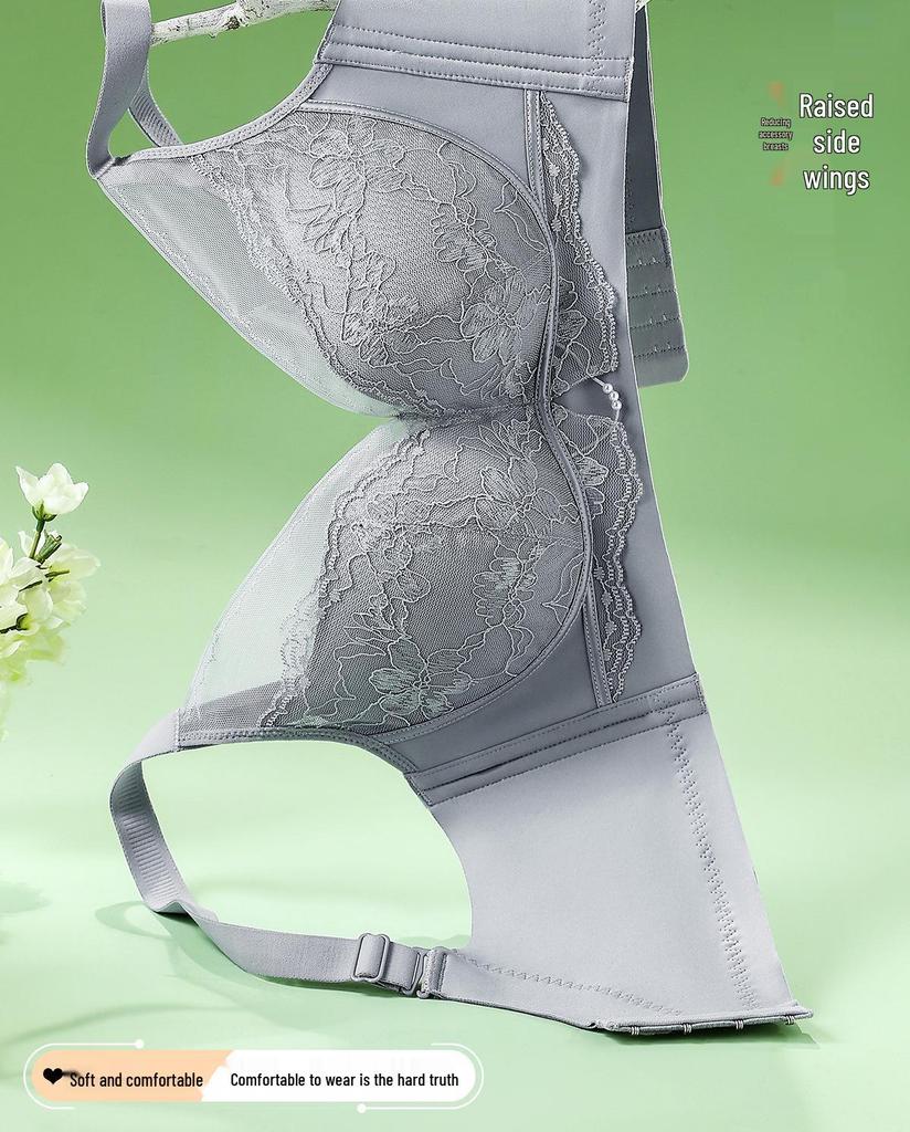 2025 Seamless Red Push-Up Bra & Panty Set: Wirefree, Adjustable, Enhances Small Chest, Comfortable for Women