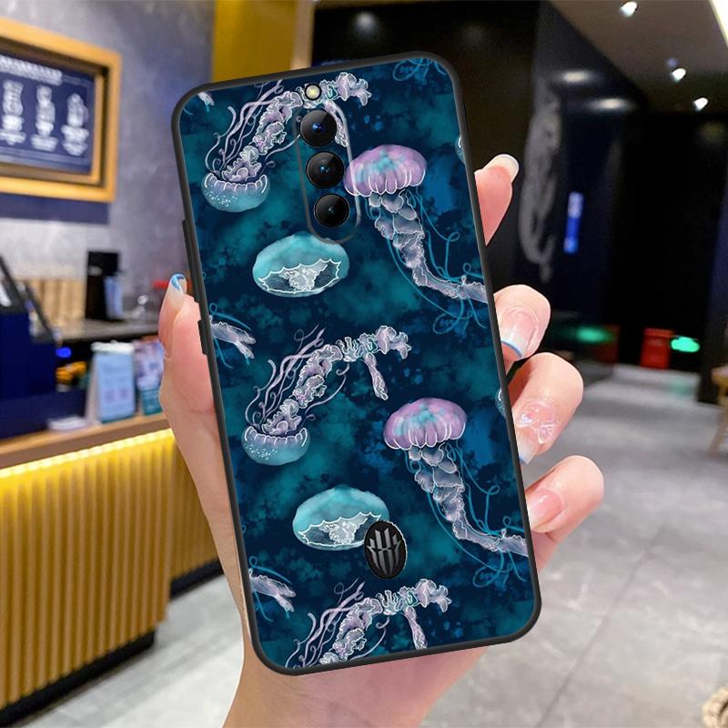 Magic Jellyfish Case For Nubia Red Magic 8 9 10 Pro Plus 6 7 6S 7S Pro 6R 5G RedMagic 8S 9S Pro Plus Cover