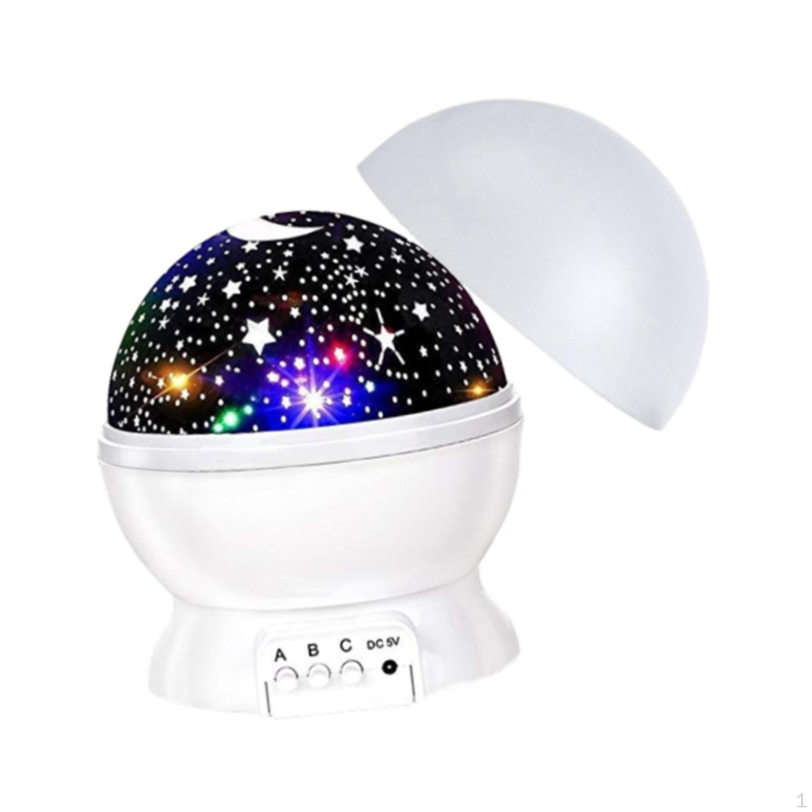 

Зоряний проектор Світло з живленням від USB для внутрішнього домашнього кінотеатру вечірки синього кольору білий