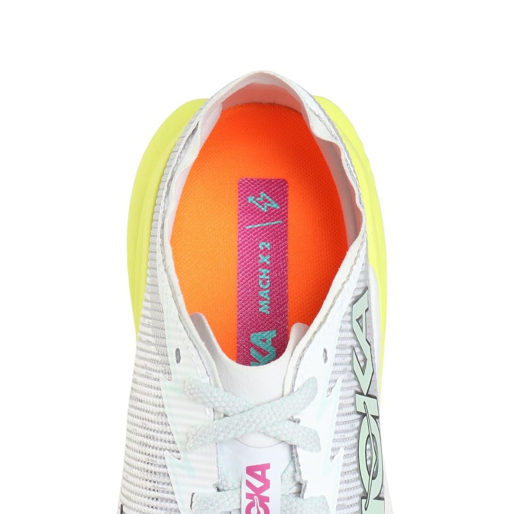 HOKA ONE ONE M MACH X 2 FROST/CITRUS 27.0CM