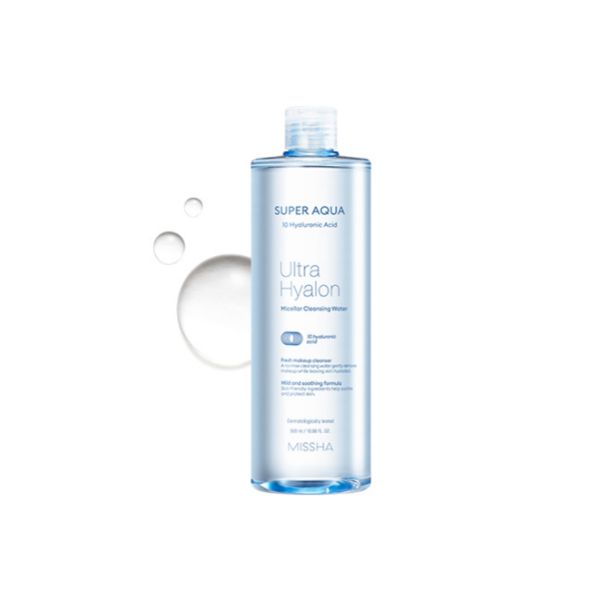 MISSHA Super Aqua Ultra Hyalron Micellar Cleansing Water 500ml 1ea