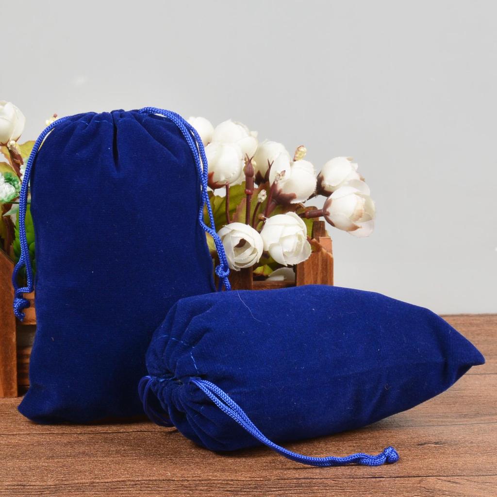 Velvet Drawstring Jewelry & Earphone Storage Bag