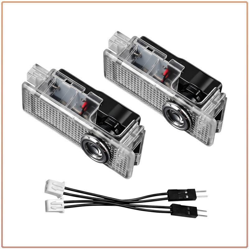 2 Stück Auto LED Tür Willkommens-Projektorleuchten Kabellose Geister Schatten Trittbeleuchtung Für Jaguar XF XE XK F E-Pace F-Pace I-Pace F-TYPE X S F Typ XJ XEL XFL