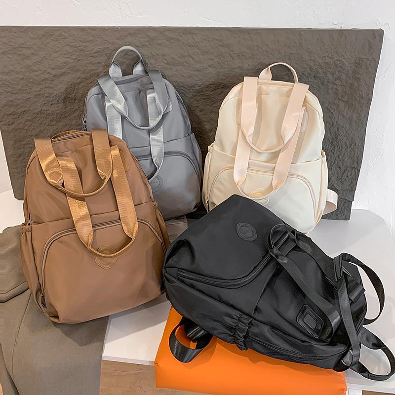 New Fashion Trendy Cool Casual Women's Backpack Japanese and Korean Simple Portable Shoulder Backpack