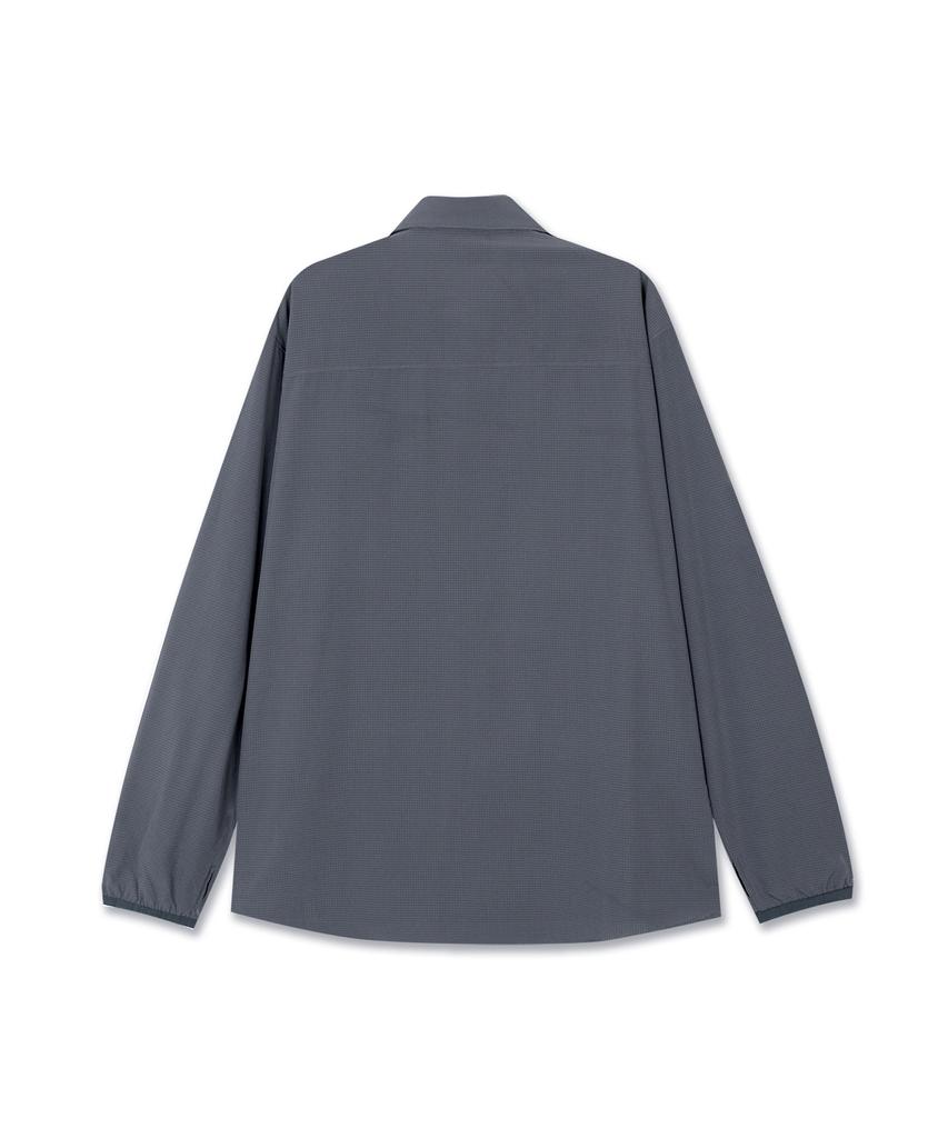 MICHIKO LONDON SPORTS Active Ventilation Shirt Charcoal