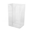 Wall Mounted Tissue Box Punch Free Tissue Holder Wall Hanging Mounted Translucent Toilet Paper Storage Box