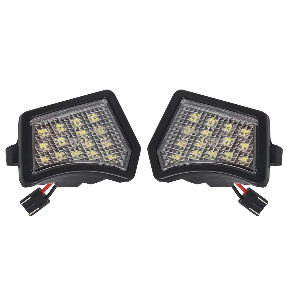 

2 шт. Автомобильный светодиодный передний фонарь под зеркалом для V40 V50 C30 C70 S40 S60 S80 V50 V70 XC70 XC90 Jaguar XJ XF XK/XKR XE 01