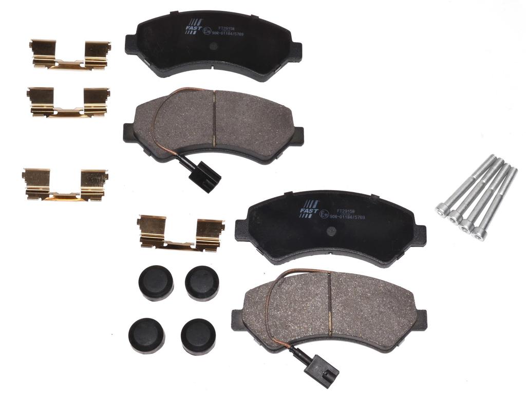 Ft29158 Fast Brake Pads Front 2-Sensors