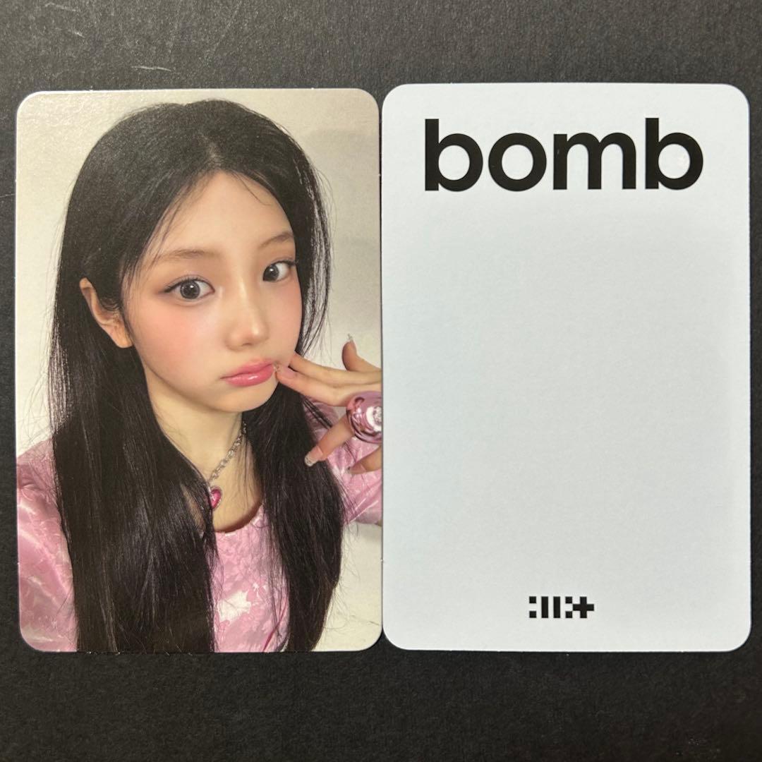 Used ILLIT bomb kpopmerch shopee photocard Wonhee