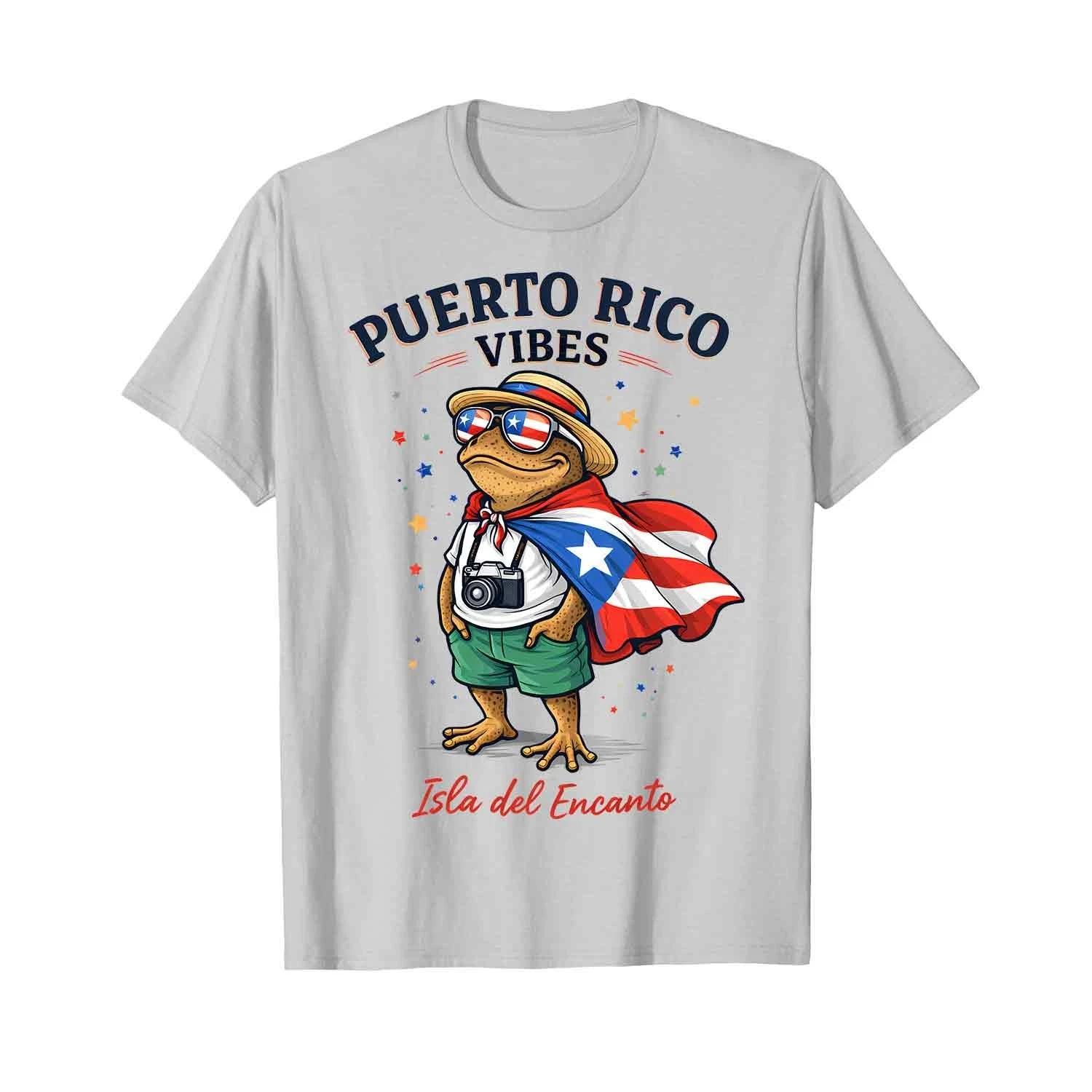 Coqui Frog Puerto Rico Flag Puerto Rican Boricua T-Shirt 4XL