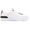 (WMNS) PUMA Carina Lift Casual Shoes For White/Black Women's 382504-01