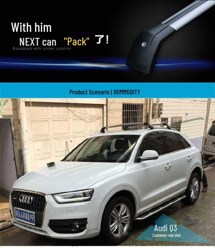 Aluminum Roof Rack Crossbars for Chery Tiggo 3X/5/7/8/9: Convert to Luggage Boxes and Frames