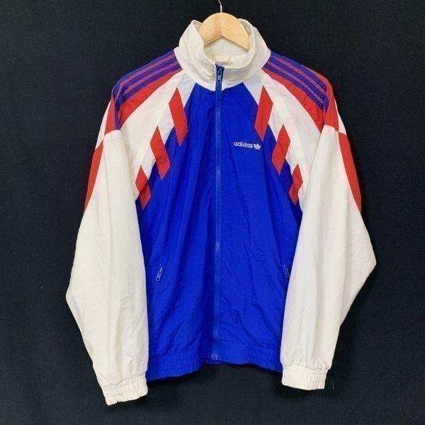 

Редкий цвет adidas Ветровка на молнии Блузон Верхняя одежда Мужская M Логотип Трилистника(ИСПОЛЬЗОВАЛ)