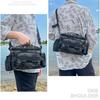 Multifunctional Fishing Waist Bag with Rod Holder and Large Capacity Storage 