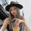 Photogenic Outdoor Cap Unisex Fedora Hat Short Brim Wool Blend Retro Panama Hat Cap Felt Winter for Men Women 1920s Party Costume Autumn Warm