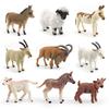 Donkey Pvc Model With Realistic Farm Figures For Educational Display And Collection