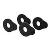 D'Addario Flex Lock Strap Blocks, Black, PW-FLSB-04BK, 4-pack [Domestic Genuine Product]
